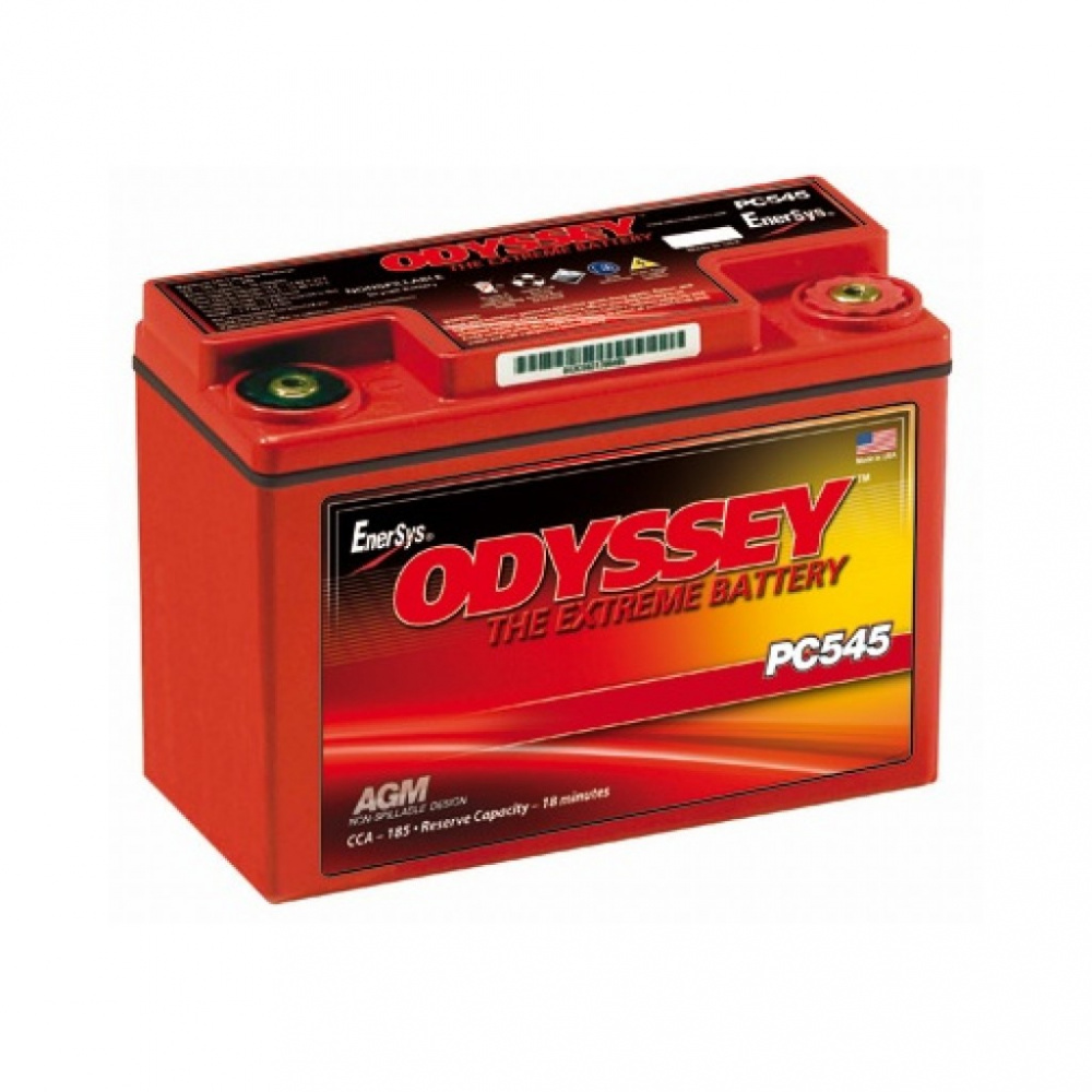 Pc545mj Kjøp ODYSSEY PC545MJ AGM Batteri 12V 13AH 150CCA hos oss på nett